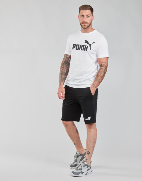 Puma - ESS LOGO TEE - Blanc