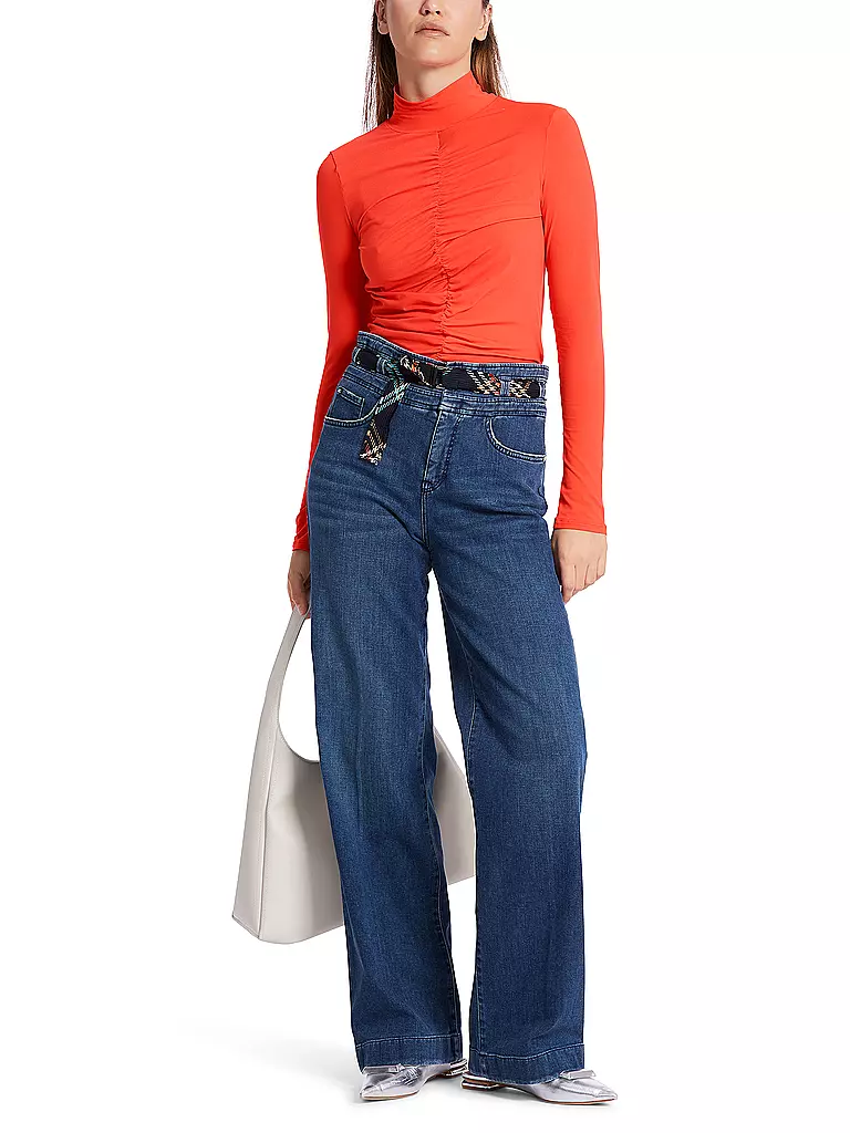 MARC CAIN Rollkragenshirt  orange