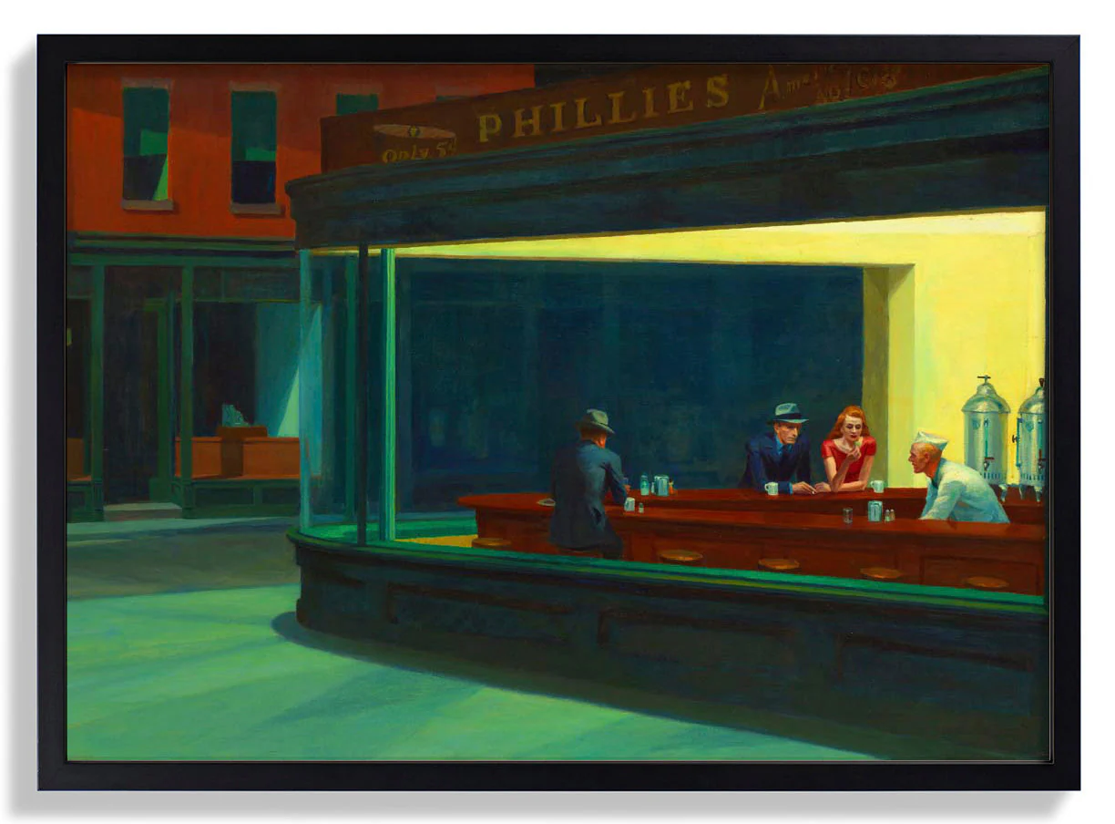Nighthawks von Edward Hopper