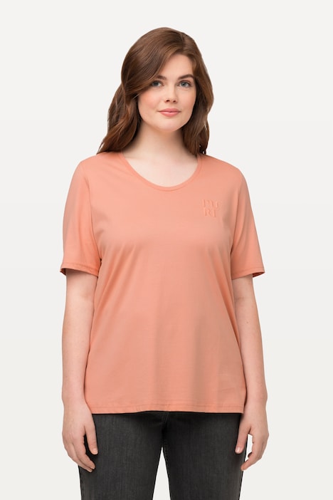 T-Shirt, PURE, V-Ausschnitt, Halbarm, Biobaumwolle