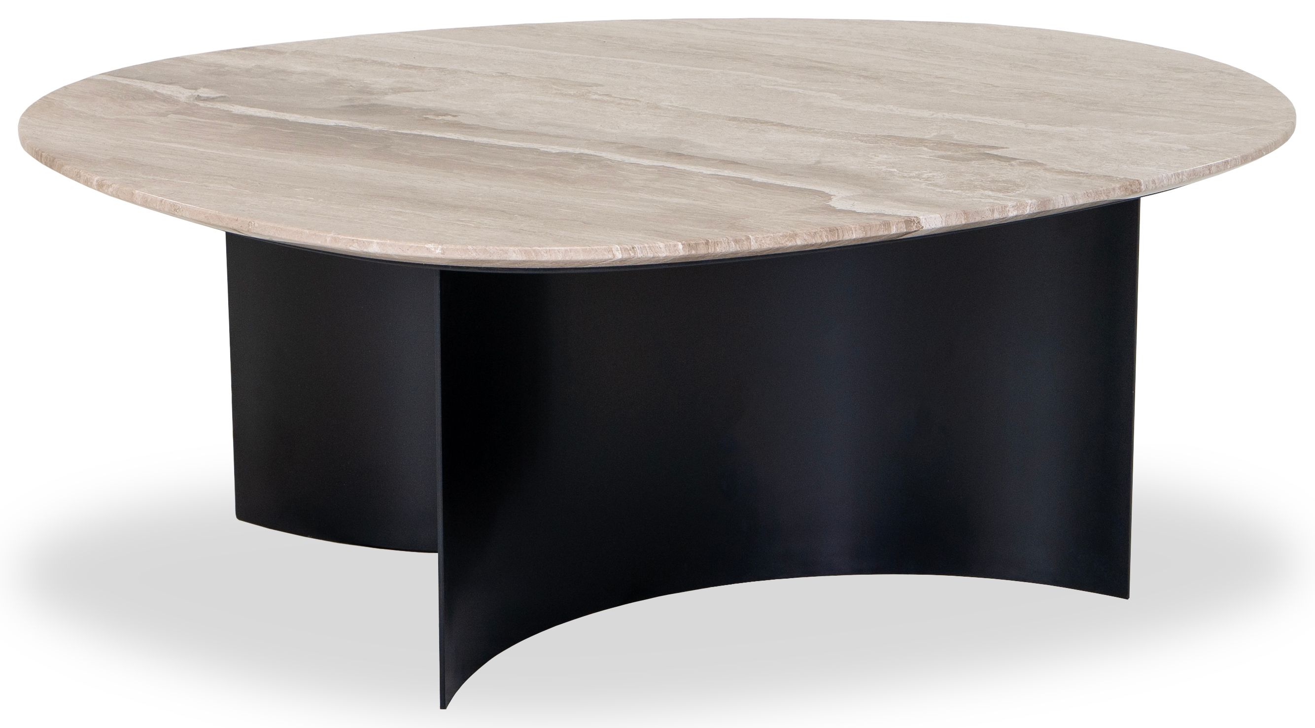 Salontafel hoog Ovato B100 x D85 x H38 cm