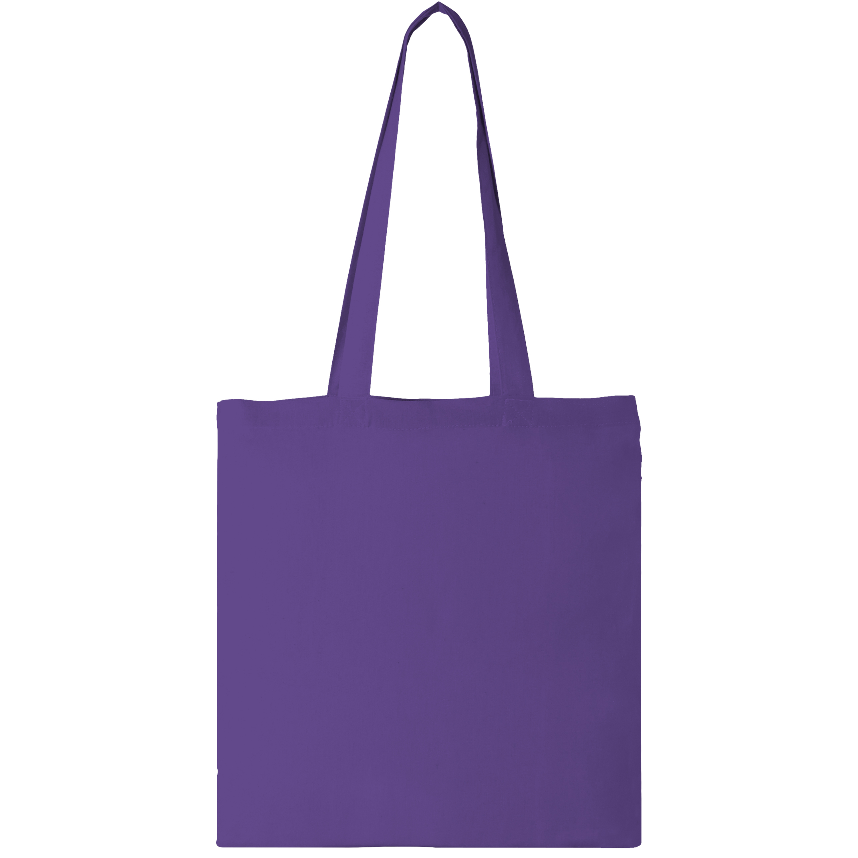 EgotierPro 120181 - Sac shopping coton Madras 140 gr/m² 7L