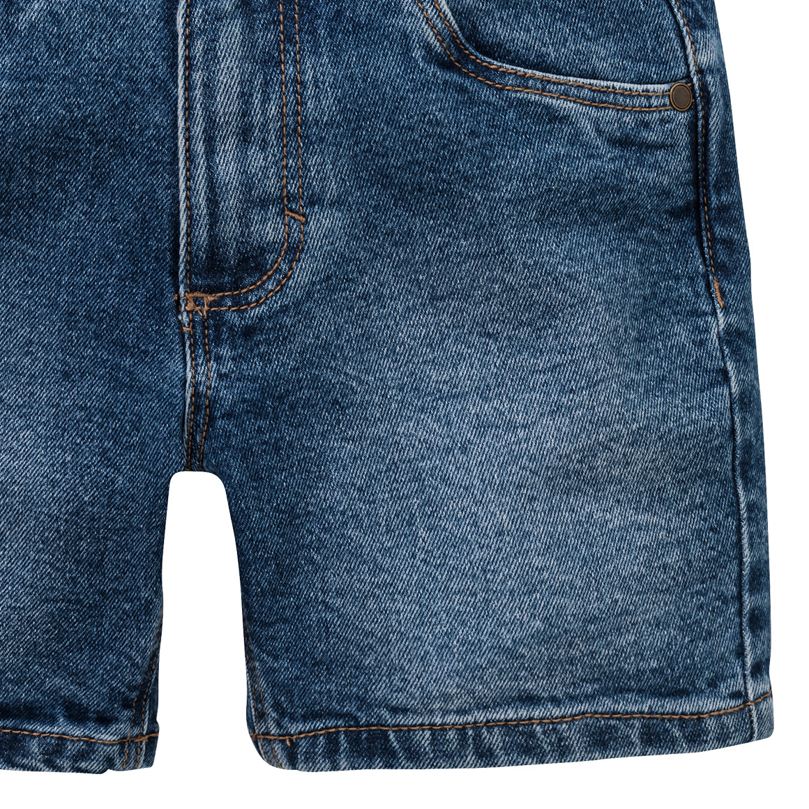 Jonas Nielsen Jungen Jeansshorts in Denim-Optik blau