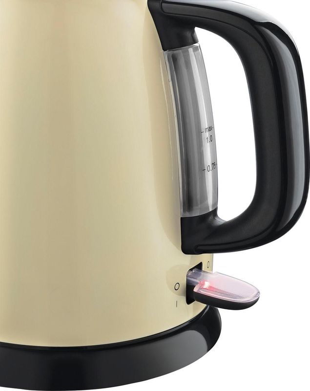 Russell Hobbs - 24994-70 Colour Plus+ Mini Waterkoker - Cream - 1 Liter