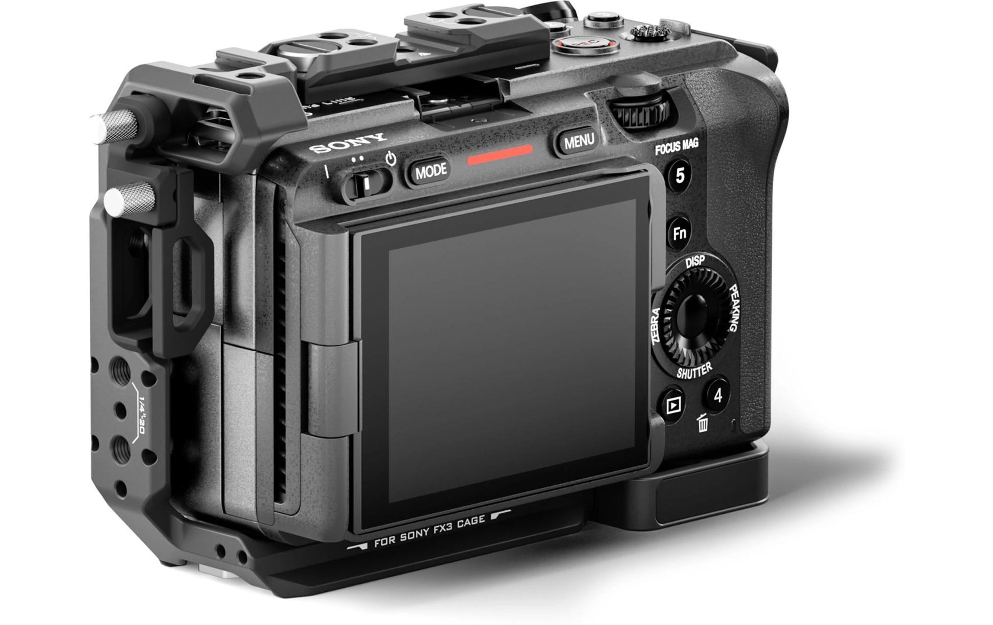 Cage Full Camera Cage for Sony FX3/FX30 V2Vollständiger Käfig für Sony FX3/FX30 V2