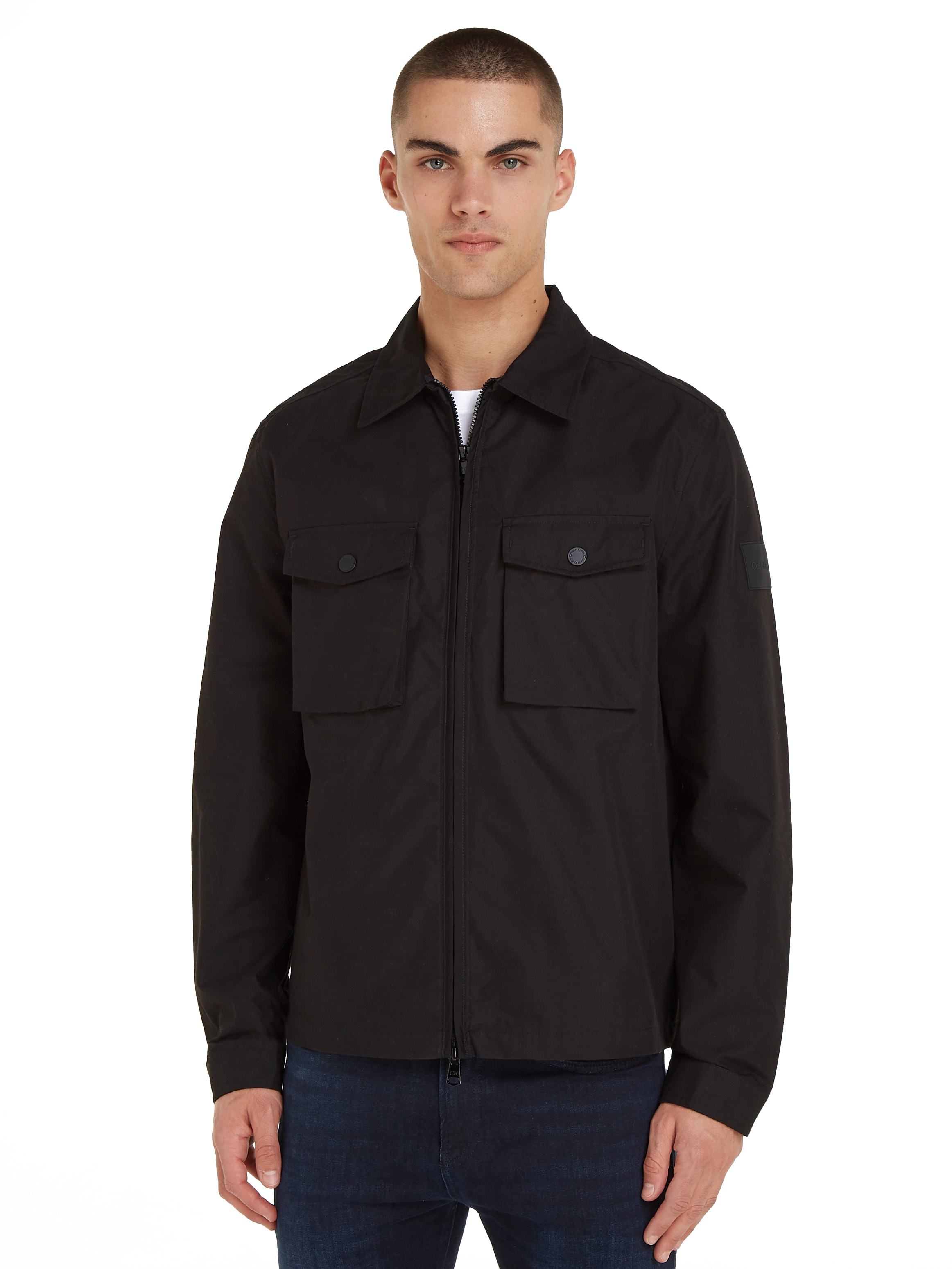 Calvin Klein Kurzjacke »LIGHT SHIRT JACKET«