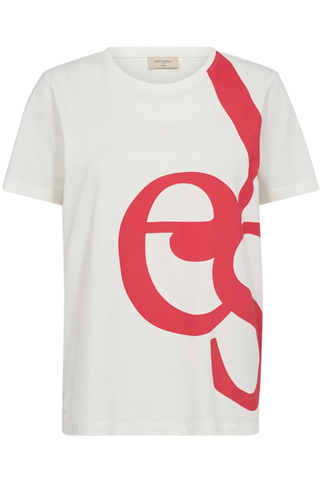 Freequent witte dames t-shirt