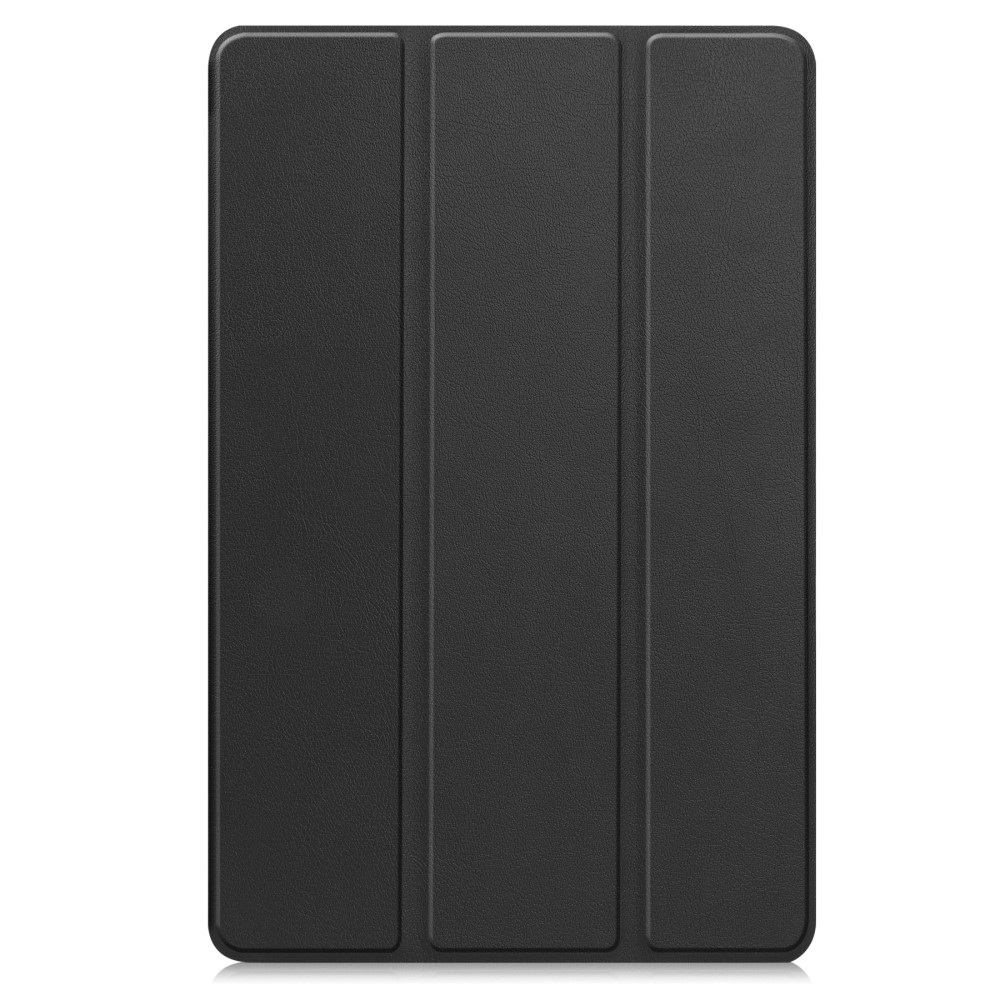 Honor Pad X8a Leder Tasche Smart Cover Hülle Litchi Look - Schwarz