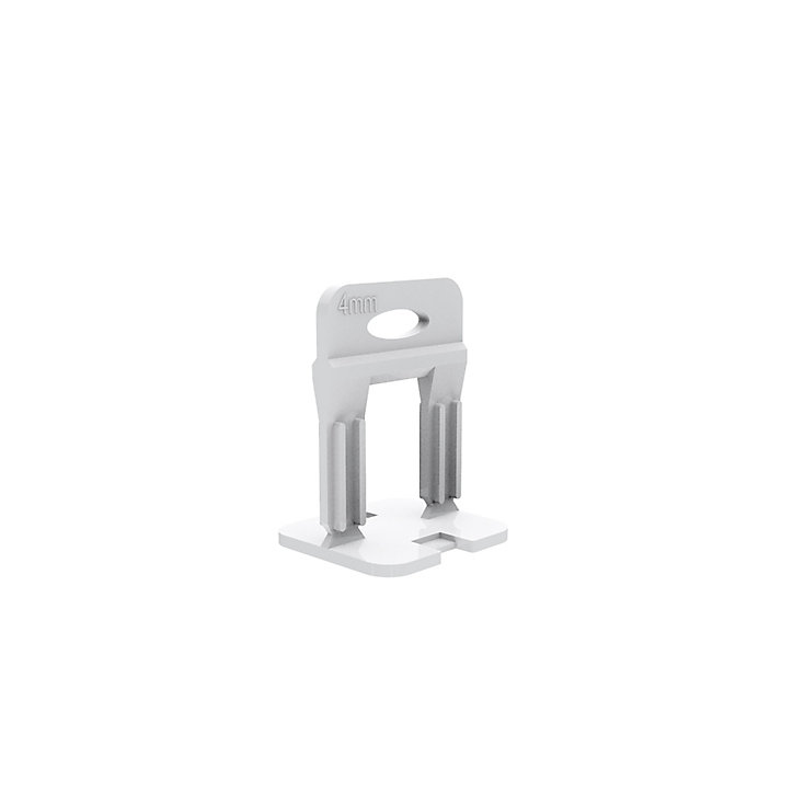 Lot 100 croisillons niveleurs Diall écart 4 mm