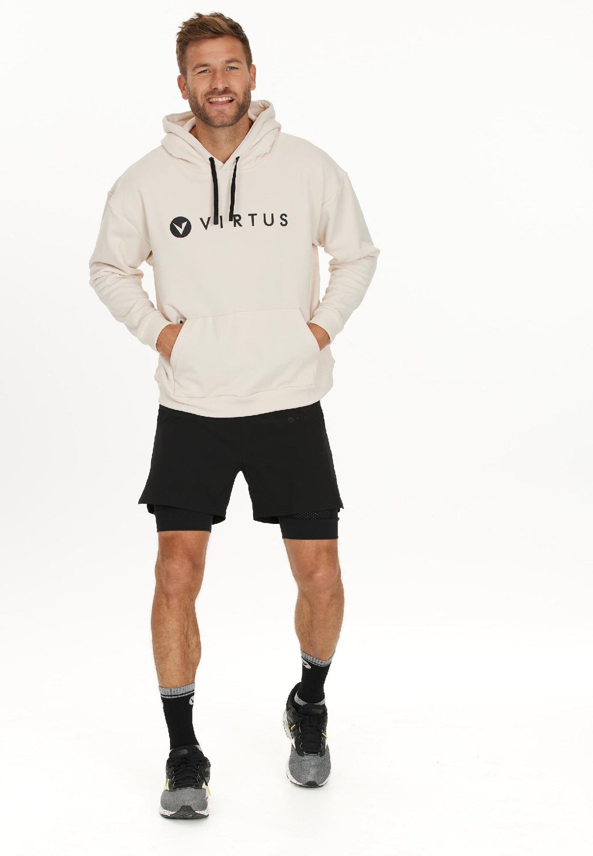 Virtus<br>Duvall M Power Stretch Logo Hoody