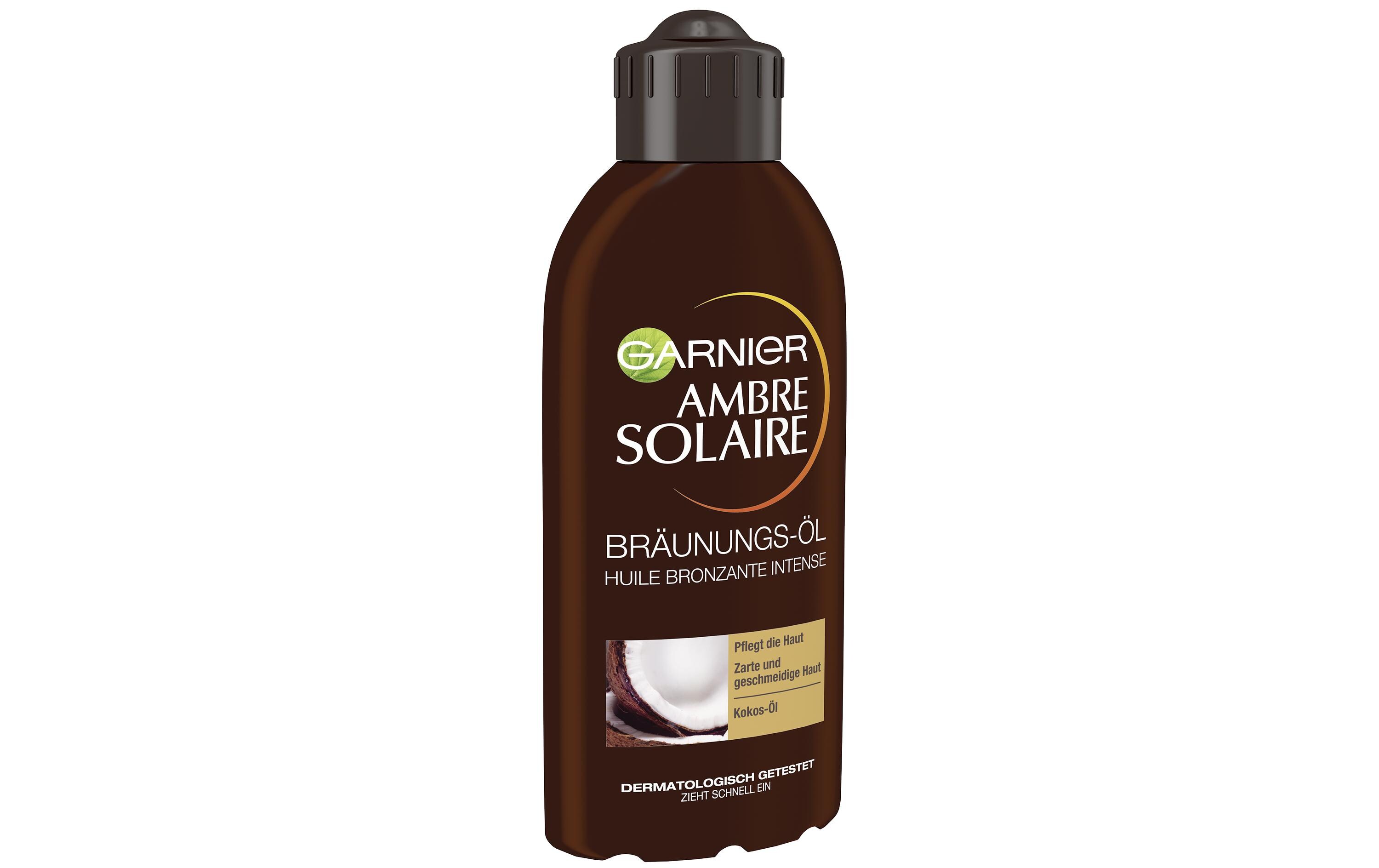 Selbstbräuner Ambre Solaire 200 mlTiefbraun Bräunungsöl für eine gesund aussehende Sommerbräune