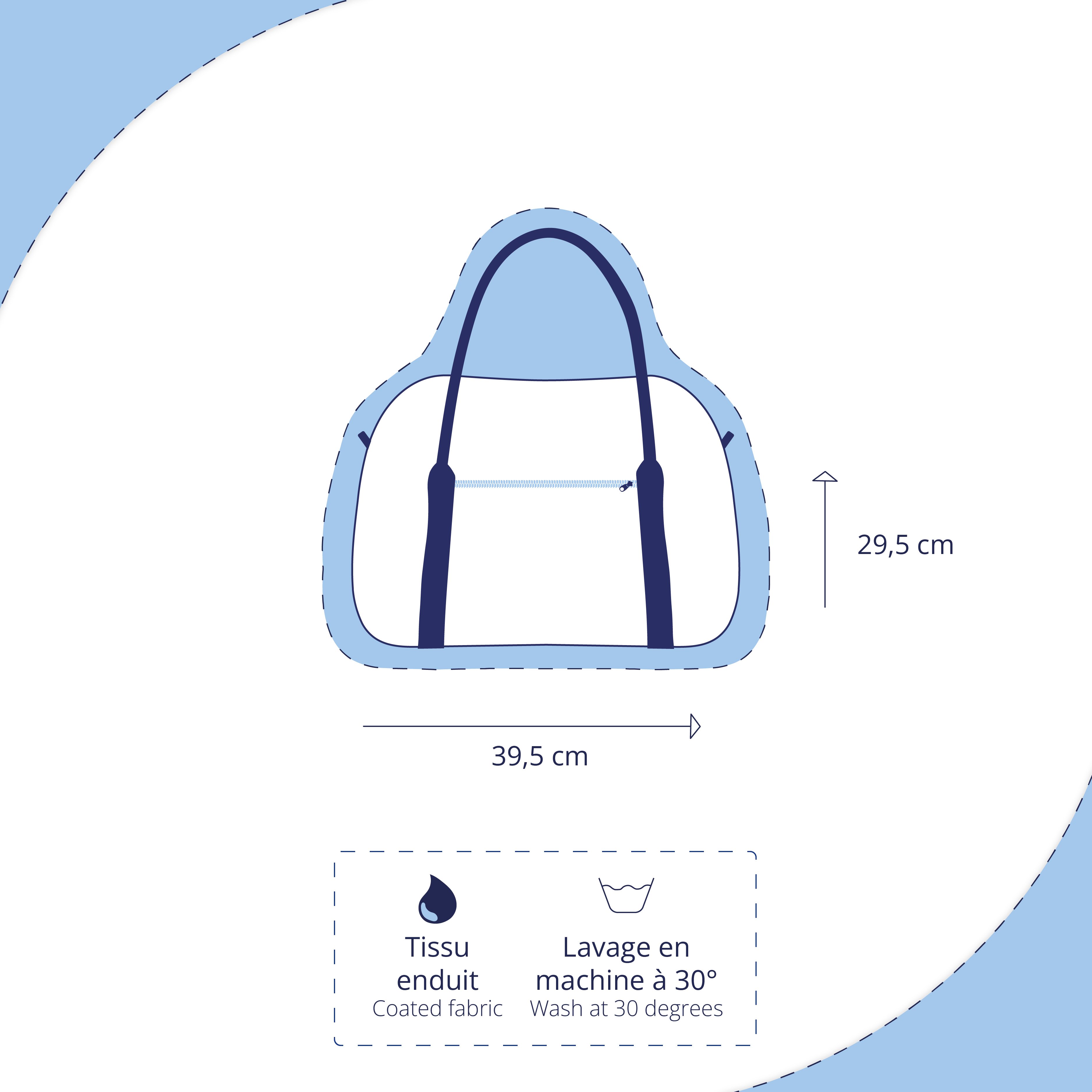 Sac Bowling Coton D'or