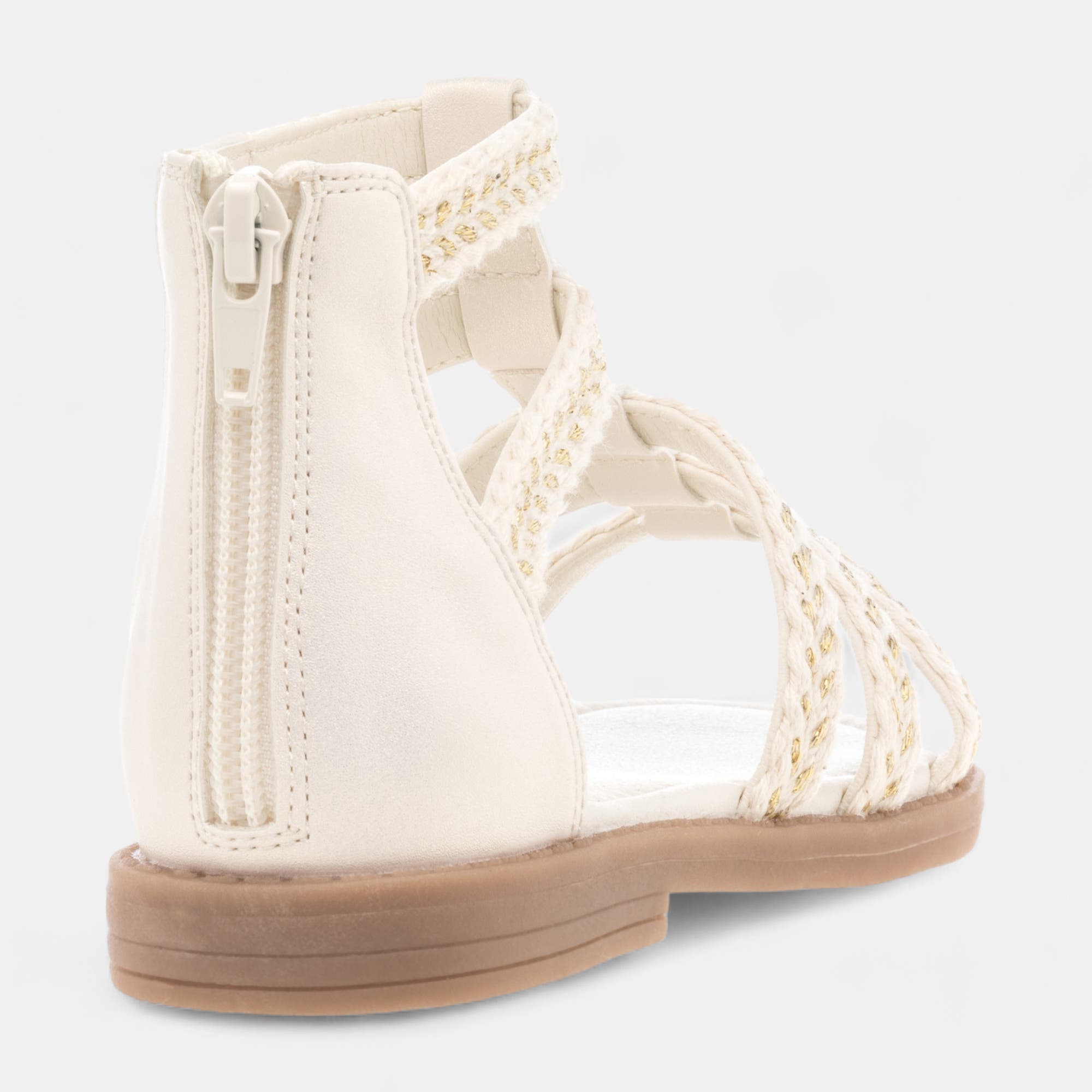Nu-pieds Fille blanc