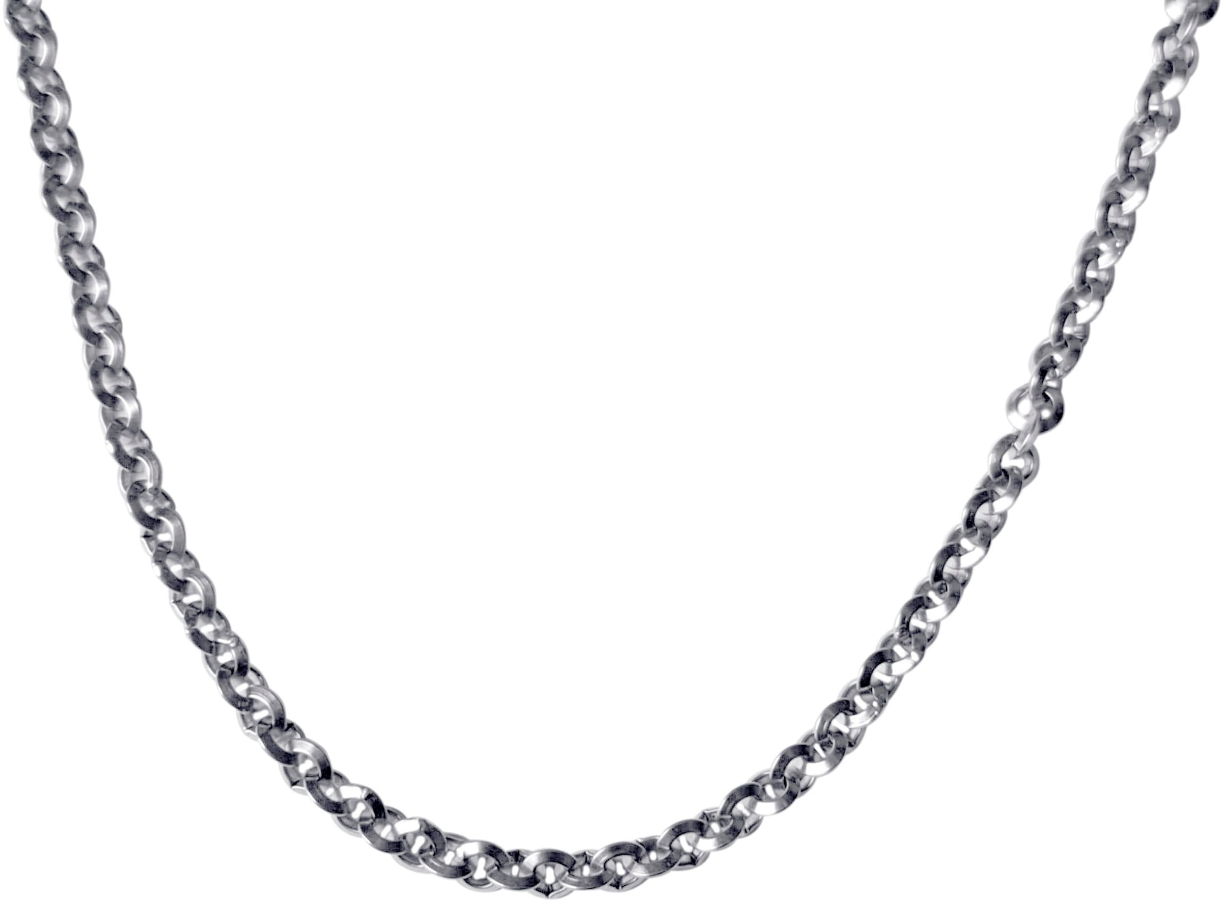 Firetti Schmuckset »Mulitpack Schmuck Geschenk Edelstahl Halskette Paar Creolen« (Set, 3 Stk. tlg.)