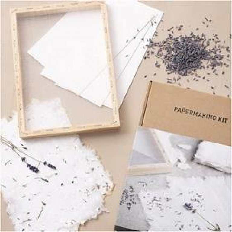 DIY Set, Papierschöpfen