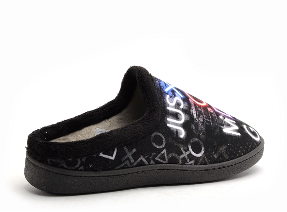 Plumaflex roal chaussons homme r12229 noir