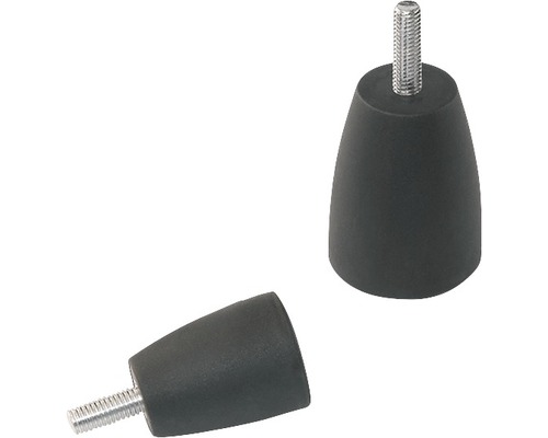 Cilinderknopschroeven Ø 32 M10x20 mm zwart, 10 stuks