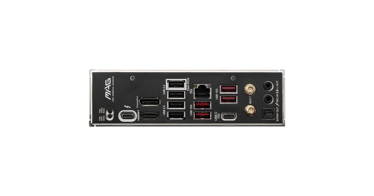 MSIMAG B860 TOMAHAWK WIFI socket 1851 moederbord  (RAID, 5Gb-LAN, Wi-Fi 7, BT, Sound, ATX)