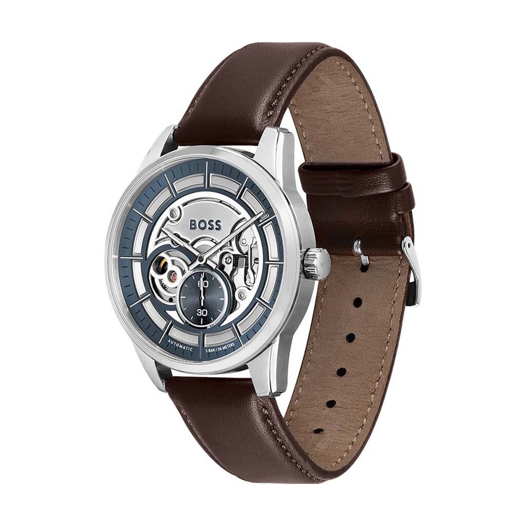 Montre Boss Sophio Auto Bleu