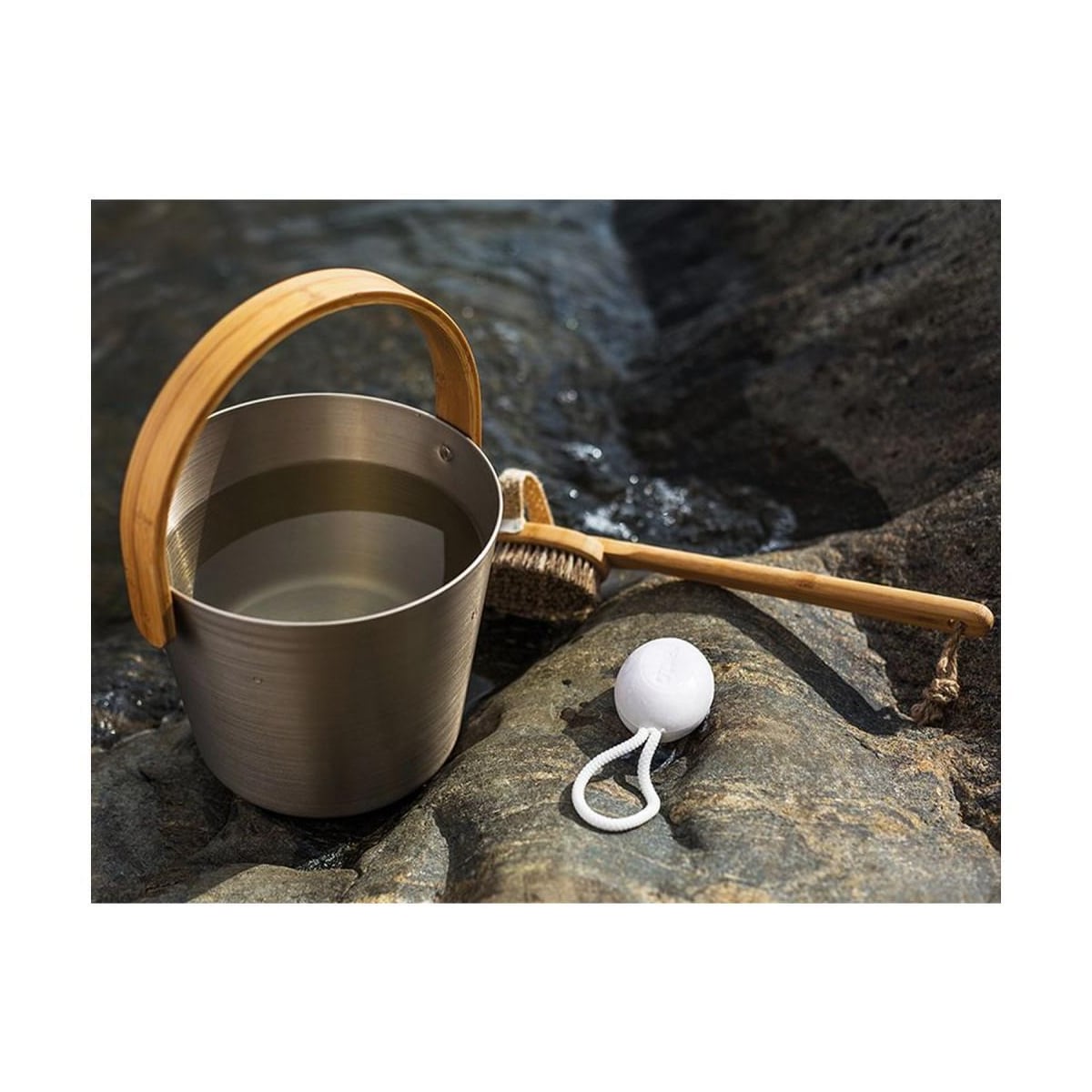 Badstubøtte RENTO CHAMPAGNE 5L, H35cm