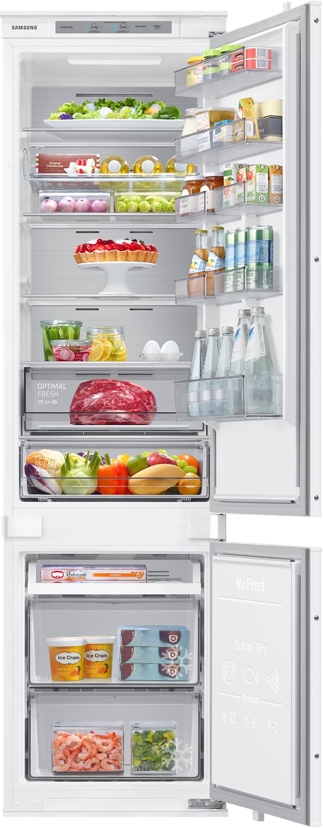 Samsung køleskab/fryser BRB30705DWW/EF indbygget