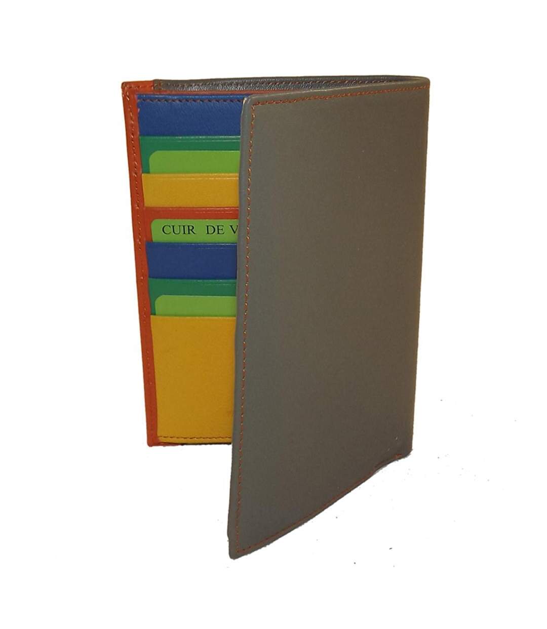 Portefeuille cuir bi-ton MARTIN