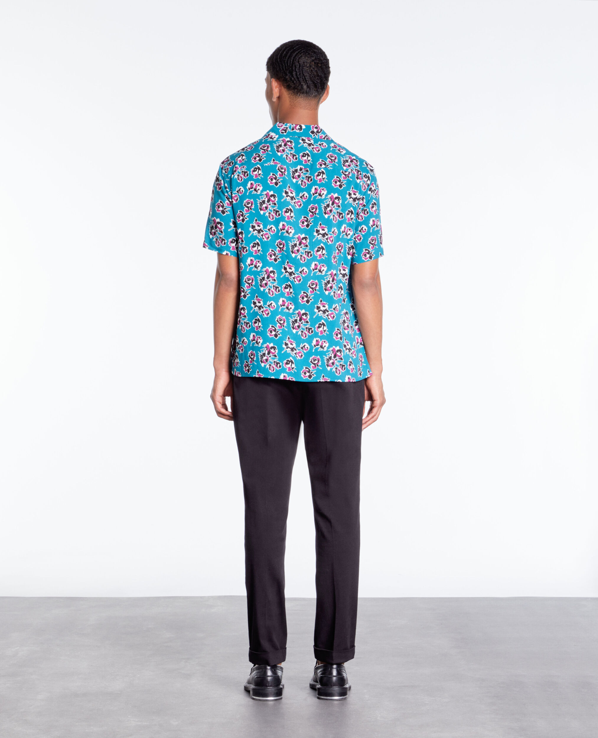 Chemise imprimée manches courtes
