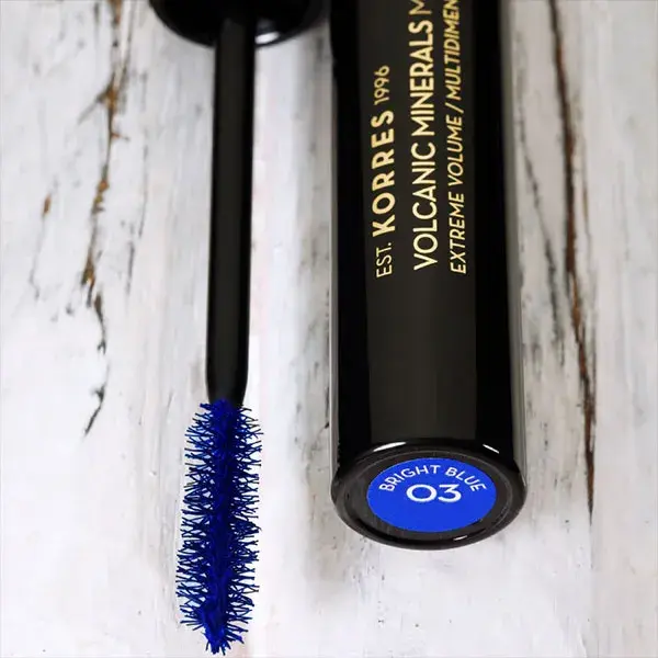 Korres Mascara Drama 03 Bright blue 11ml - Effet faux cils