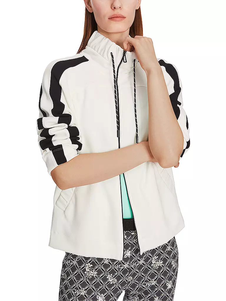MARC CAIN Sweatjacke creme