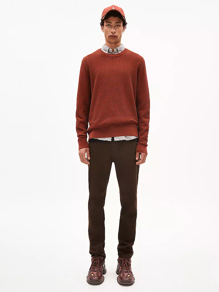 ARMEDANGELS Pullover GRAANMO rot