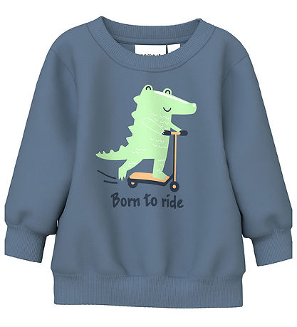 Name It Sweatshirt - NbmVonne - China Blue/Geboren bis Ride