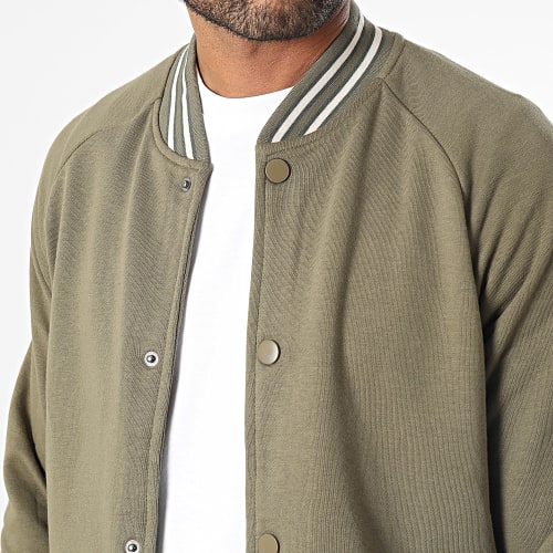 Veste Teddy Vert Kaki