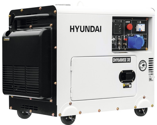 Hyundai Generator DHY6000SE D Diesel Stil 1x 230V (32A) 1x 230V (16A)