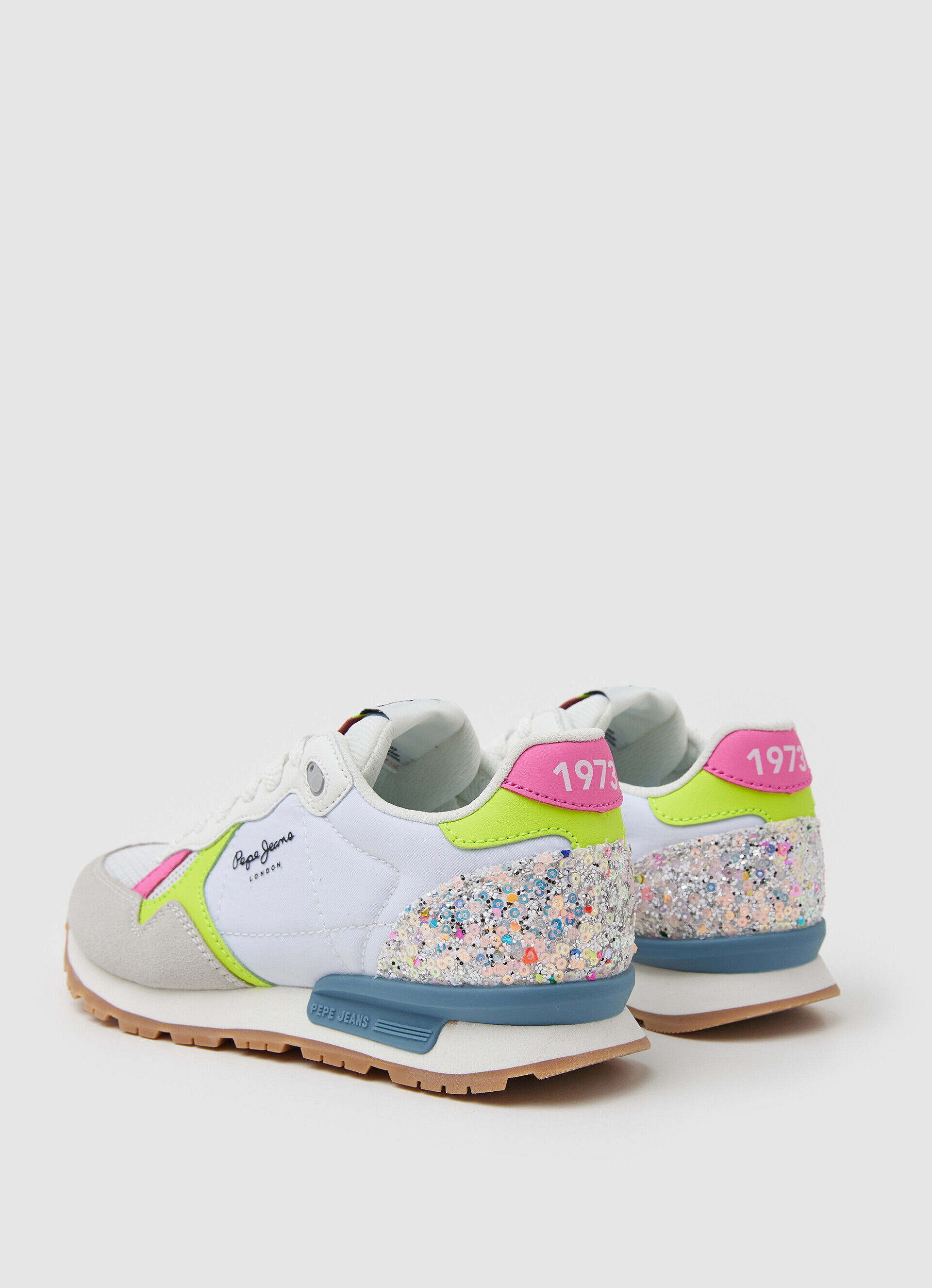 Tênis combinados BRIT NEON - branco