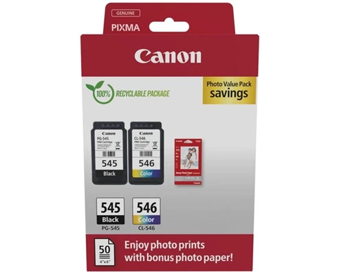 Canon PG-545/CL-546 Paper Pack
