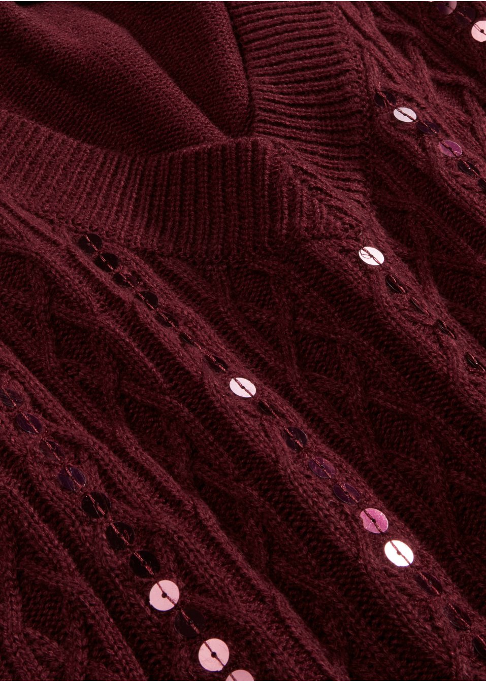 Pull à paillettes