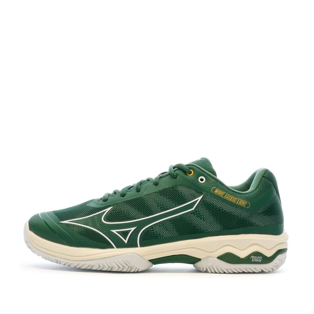 Mizuno Chaussures de Tennis Verte Homme Mizuno Wave Exceed