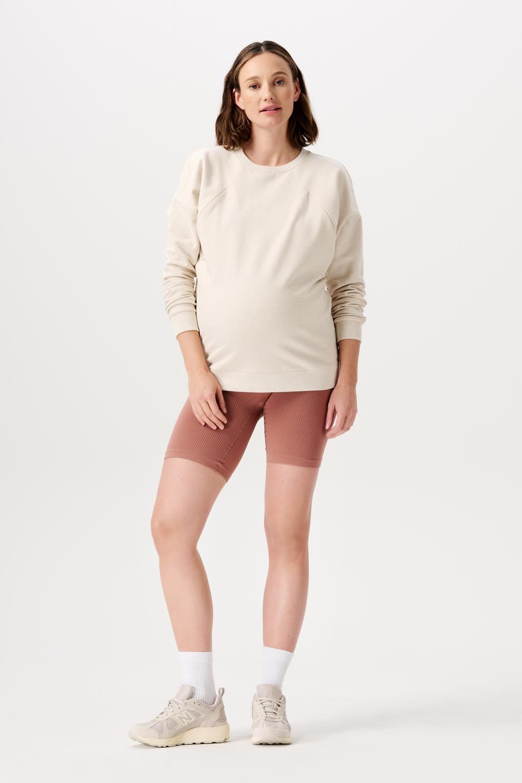 Noppies Maternity Shorts biker shorts Nais - Burlwood