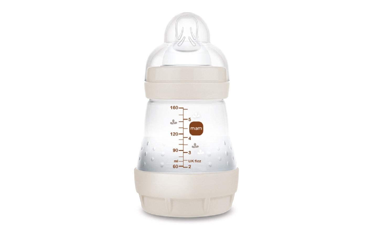 Kunststoffflasche Easy Start Anti-Colic Beige 160 mlAnti-Kolik-Flasche für Neugeborene