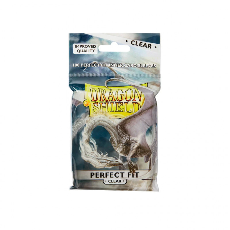 Dragon Shield : Perfect Fit - Clear (100 Sleeves)