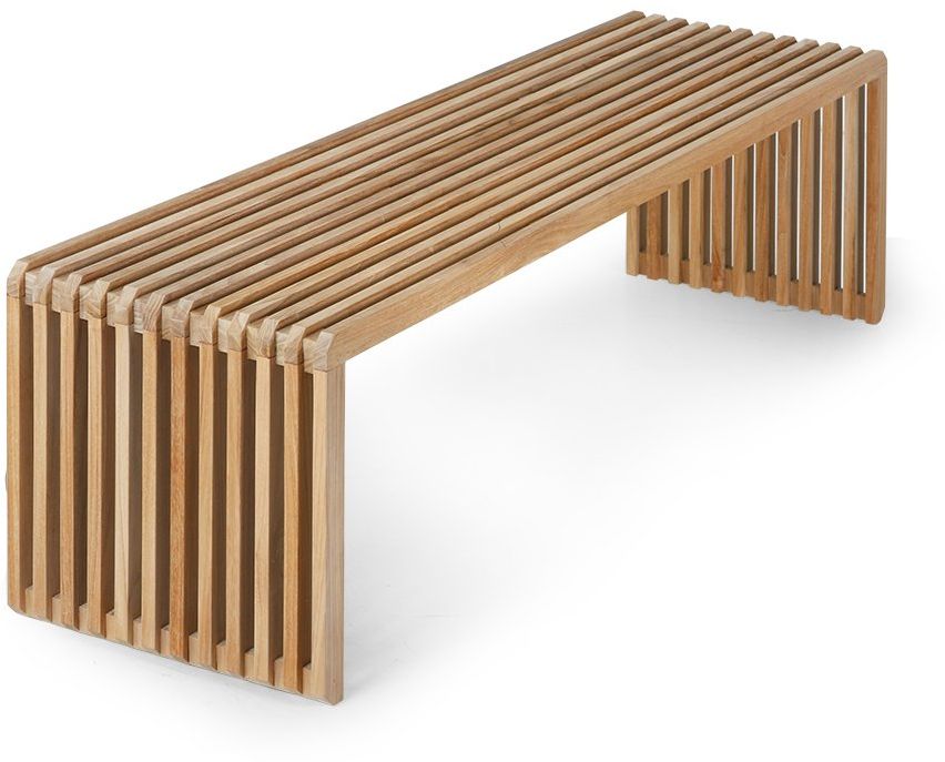 HKLIVING   Slatted L Bank