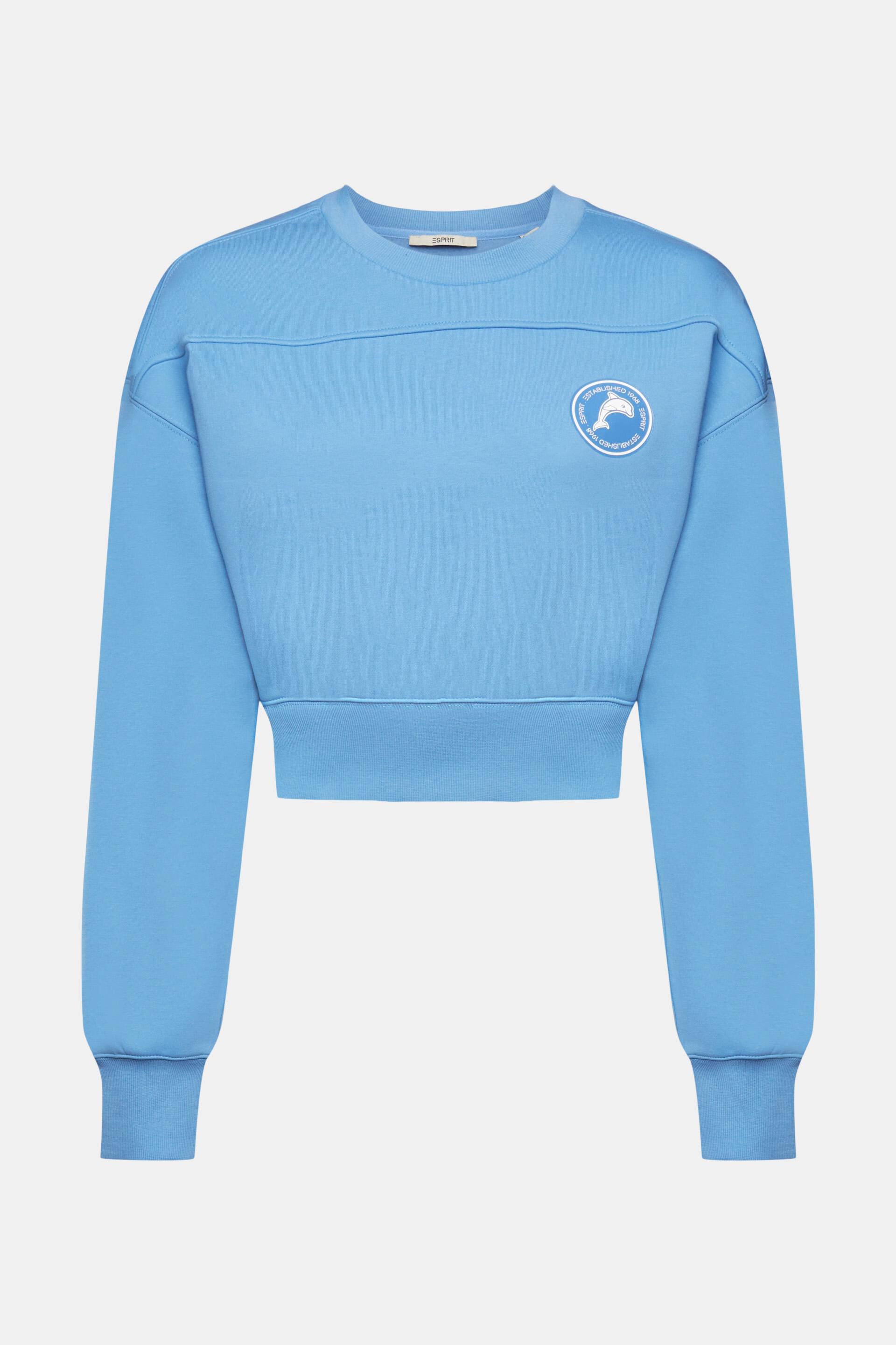En matière recyclée le sweat-shirt court