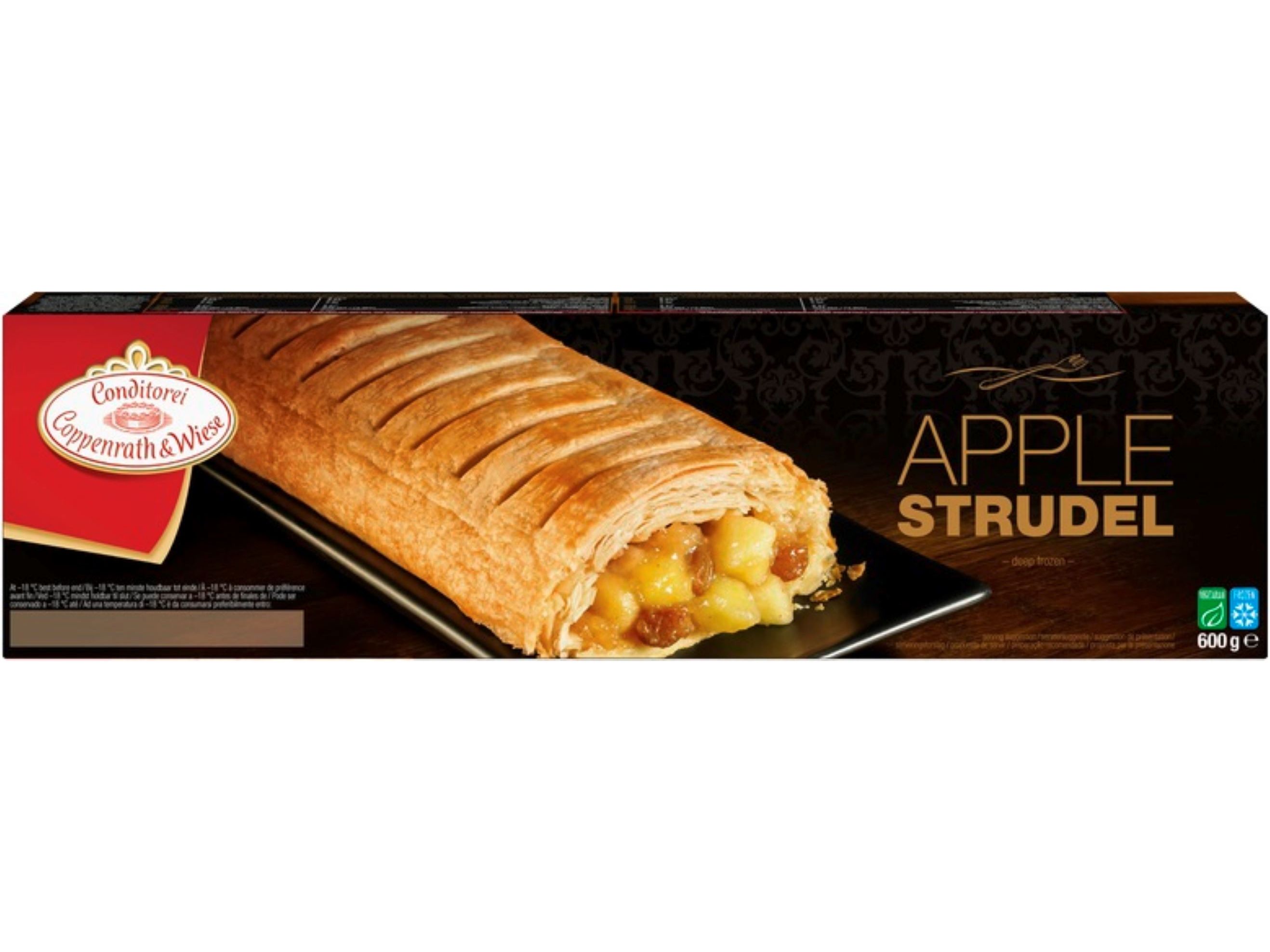 STRUDDEL CONDITOREI MAÇÃ 600G