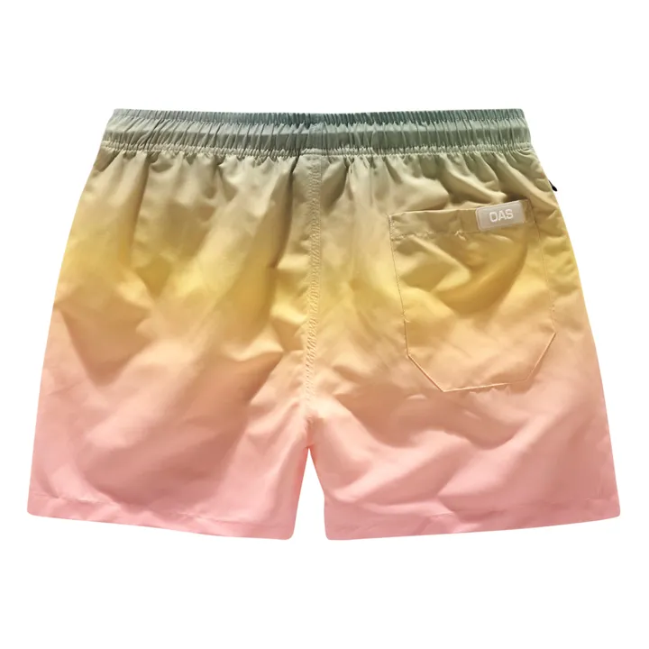 OAS Short de Bain Tie and Dye | Jaune