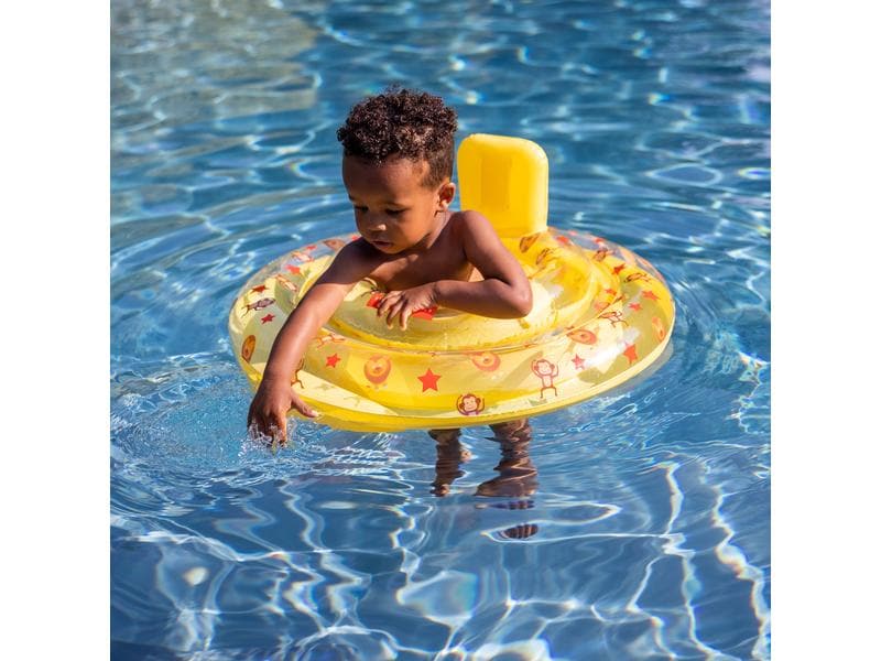 Swim Essentials Schwimmsitz 0-1 Jahre Circus Yellow Babyschwimmer