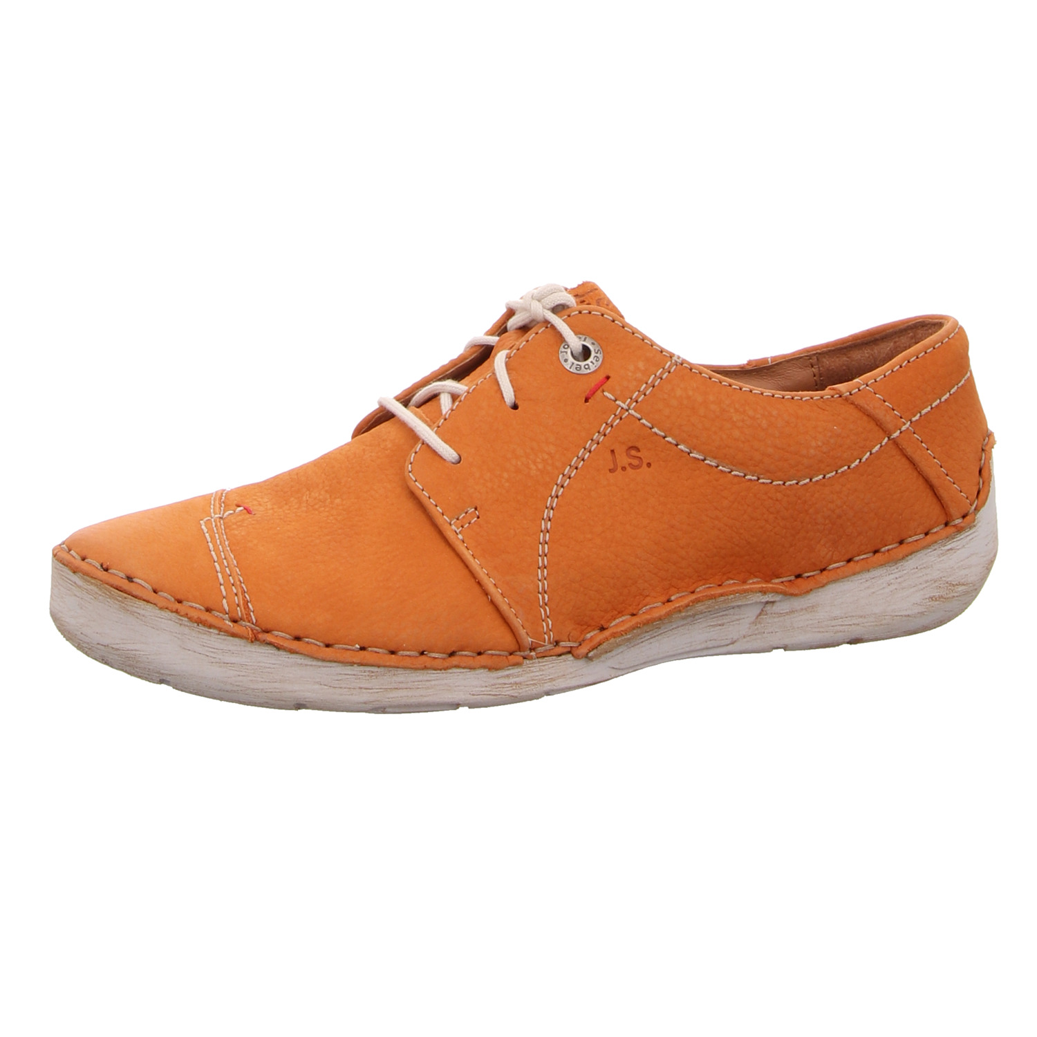 Josef Seibel Schnürhalbschuh gelb/orange