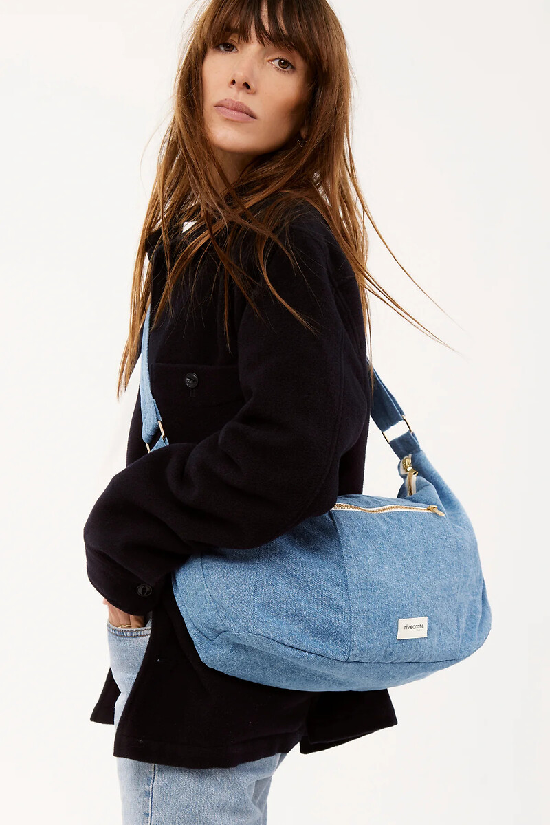 RIVDROITE<br>Bolsa de ombro de lona CHARLOT