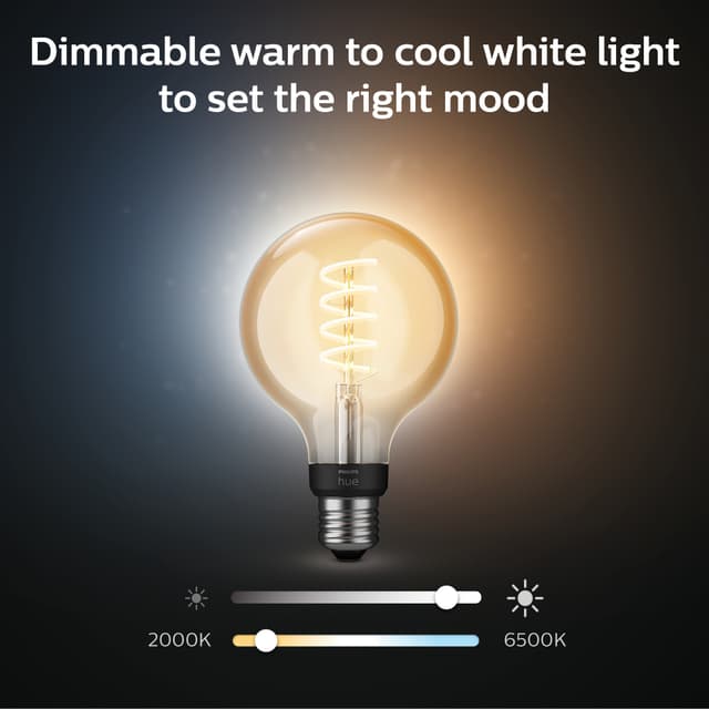 Philips Hue WA 7W Fil G93 E27