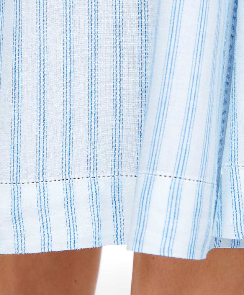 Camisola midi de linho com alças