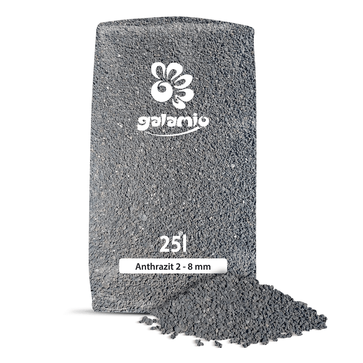 Galamio lava mulch antraciet 2 - 8 mm 25kg